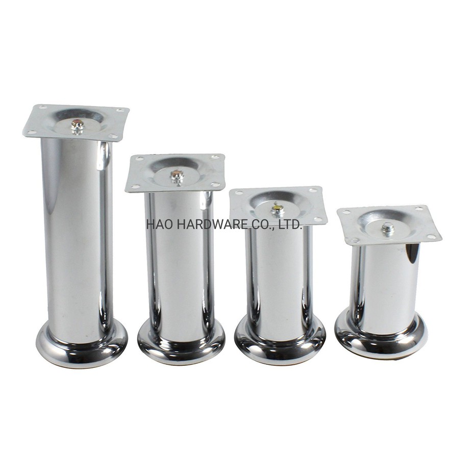 Adjustable-Chrome-Sofa-Leg-Transparent-Plastic-Bottom-Furniture-Feet -2 Adjustable-Chrome-Sofa-Leg-Transparent-Plastic-Bottom-Furniture-Feet -2